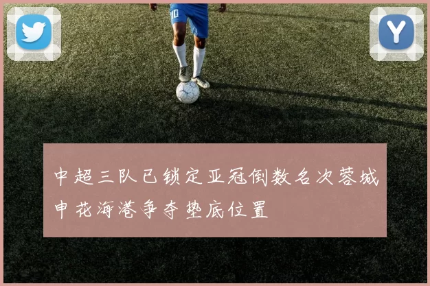 中超三队已锁定亚冠倒数名次蓉城申花海港争夺垫底位置